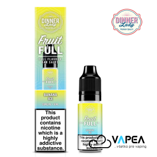 Dinner Lady Fruit FULL Salt Banana Ice 10ml - 20mg