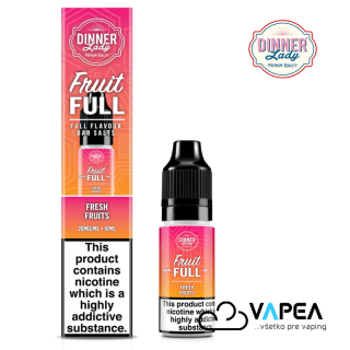 Dinner Lady Fruit FULL Salt Fresh Fruits 10ml - 20mg