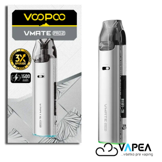 VOOPOO VMATE PRO 2 1500mAh Glacier Silver