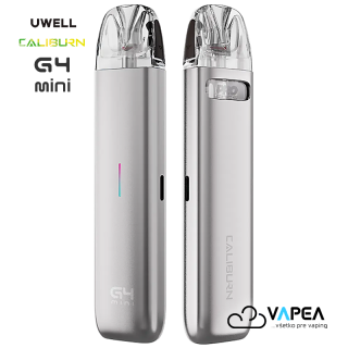 Uwell Caliburn G4 Mini 1100mAh Light Silver 1ks