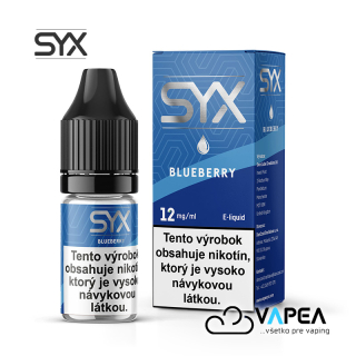 e-liquid SYX classic Blueberry 10ml - 12mg