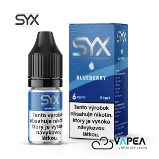 e-liquid SYX classic Blueberry 10ml - 6mg