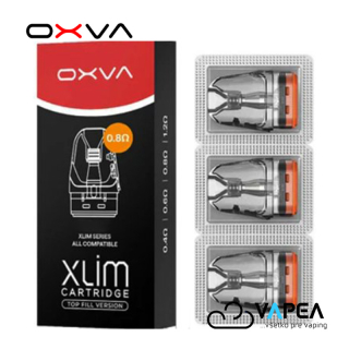 OXVA Xlim Top Fill cartridge 0,8ohm 3pack