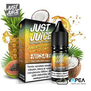 Just Juice Pineapple, Papaya & Coconut Salt 10 ml 20 mg