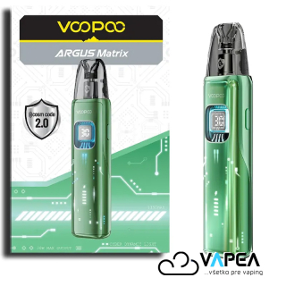 VOOPOO ARGUS MATRIX Pod 1350mAh Lake Green 1ks