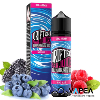 Juice Sauz Drifter Shake & Vape Mad Blue 12ml