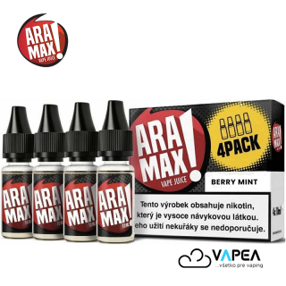 ARAMAX 4Pack Berry Mint 4x10ml 12mg