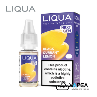 LIQUA Elements Black Currant Lemon 10ml 6mg nikotínu