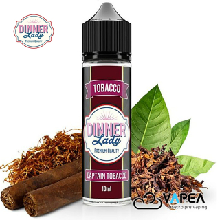 Dinner Lady S&V Tobacco 10ml Captain Tobacco