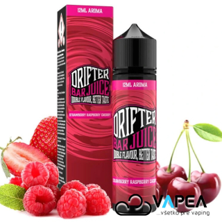 Juice Sauz Drifter Shake & Vape Strawberry Raspberry Cherry 12ml