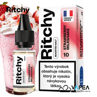 Ritchy Salt Strawberry Milkshake 10 ml 10 mg