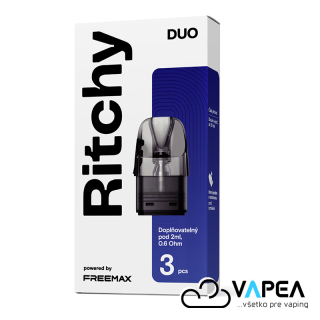 Ritchy DUO Pod Cartridge single mesh 0,6Ω Pack (3pcs)