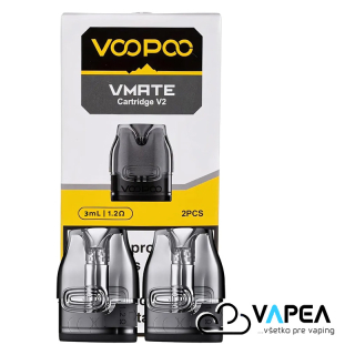 VOOPOO VMATE V2 cartridge 1,2ohm 3ml 2Packbereš