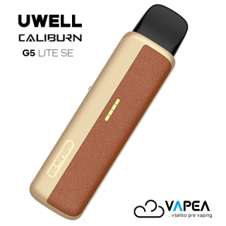 Uwell Caliburn G5 Lite SE Pod 1600mAh Brown Leather
