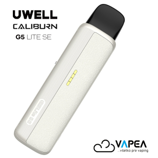 Uwell Caliburn G5 Lite SE Pod 1600mAh White Leather