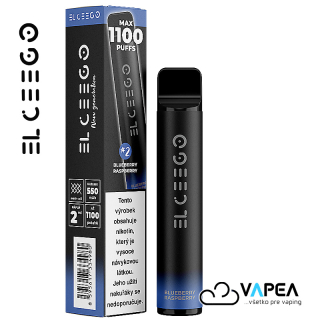 EL CEEGO Blueberry Raspberry 16,5mg 1100 Pufs