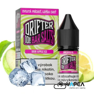 e-liquid Drifter Bar Salts Sour Apple Ice 10ml - 10mg