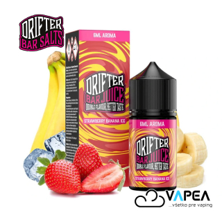 Juice Sauz Drifter Shake & Vape Strawberry Banana Ice 6ml