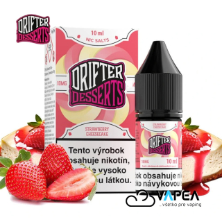 e-liquid Drifter Desserts Salts Strawberry Cheesecake 10ml - 10mg