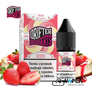 e-liquid Drifter Desserts Salts Strawberry Cheesecake 10ml - 20mg