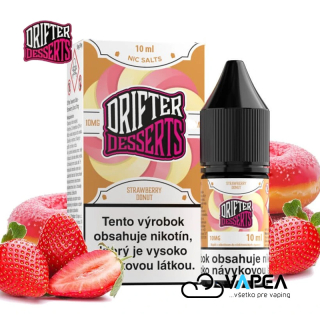 e-liquid Drifter Desserts Salts Strawberry Donut 10ml - 10mg