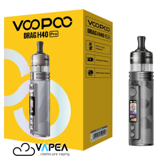VOOPOO DRAG H40 Pro POD MOD 2450mAh Gray Metal