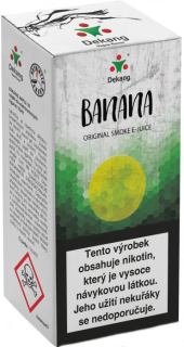 e-liquid Dekang Banana 10ml - 16mg (Banán)