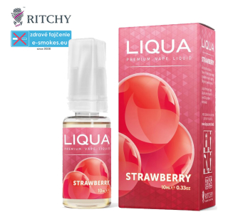 LIQUA Elements Strawberry ( jahoda ) 10ml 0mg nikotínu