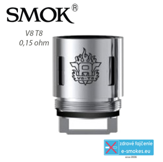 SmokTech atomizér V8 T8 0,15ohm