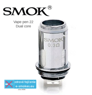 SmokTech atomizér Vape pen Dual core - 0,3ohm