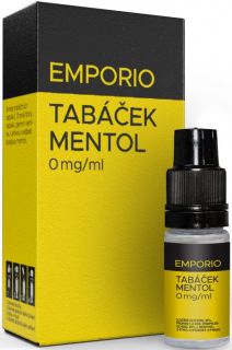 Liquid EMPORIO Tobacco - Menthol 10ml - 0mg