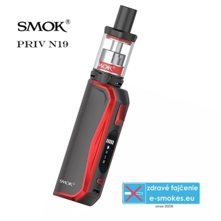 Smoktech Priv N19 1200mAh - Black Red
