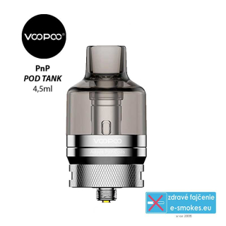 VOOPOO PnP Pod Tank Clearomizer 4,5ml Silver