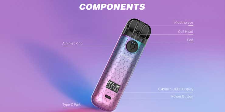popis produktu smok NOVO4